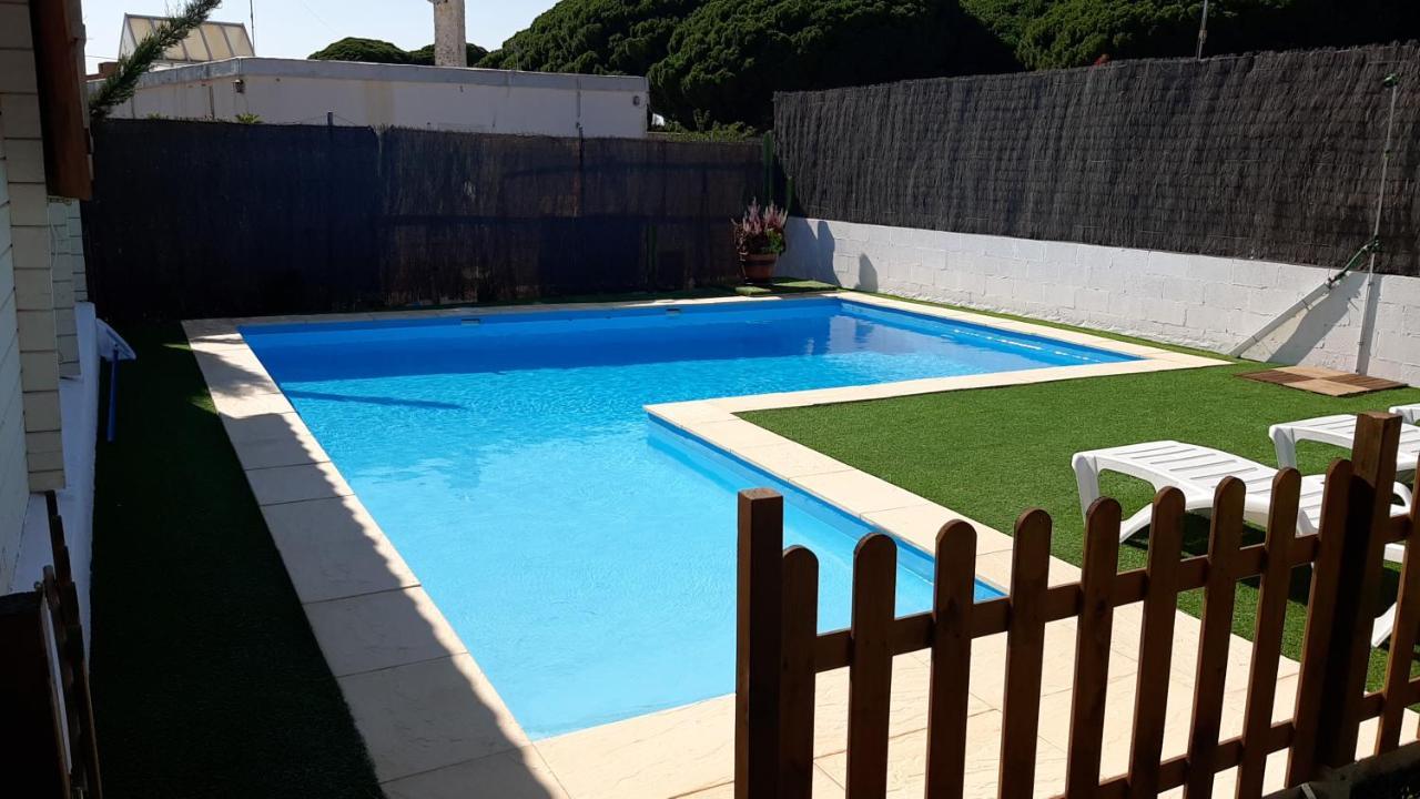 Cabana Blanca Roche Lucia Conil De La Frontera Esterno foto
