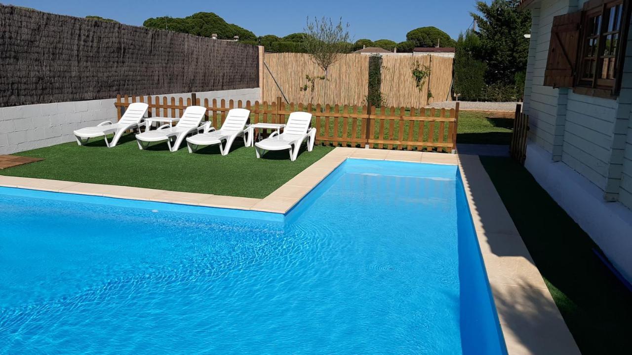 Cabana Blanca Roche Lucia Conil De La Frontera Esterno foto