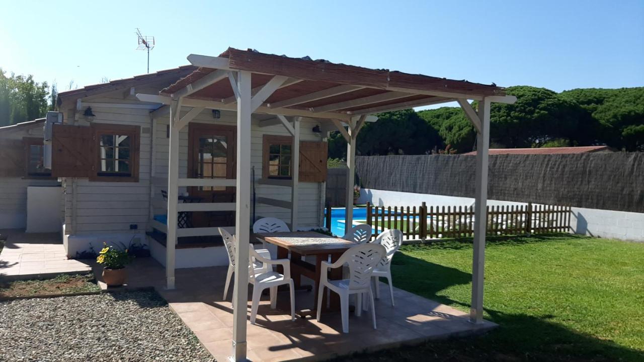Cabana Blanca Roche Lucia Conil De La Frontera Esterno foto