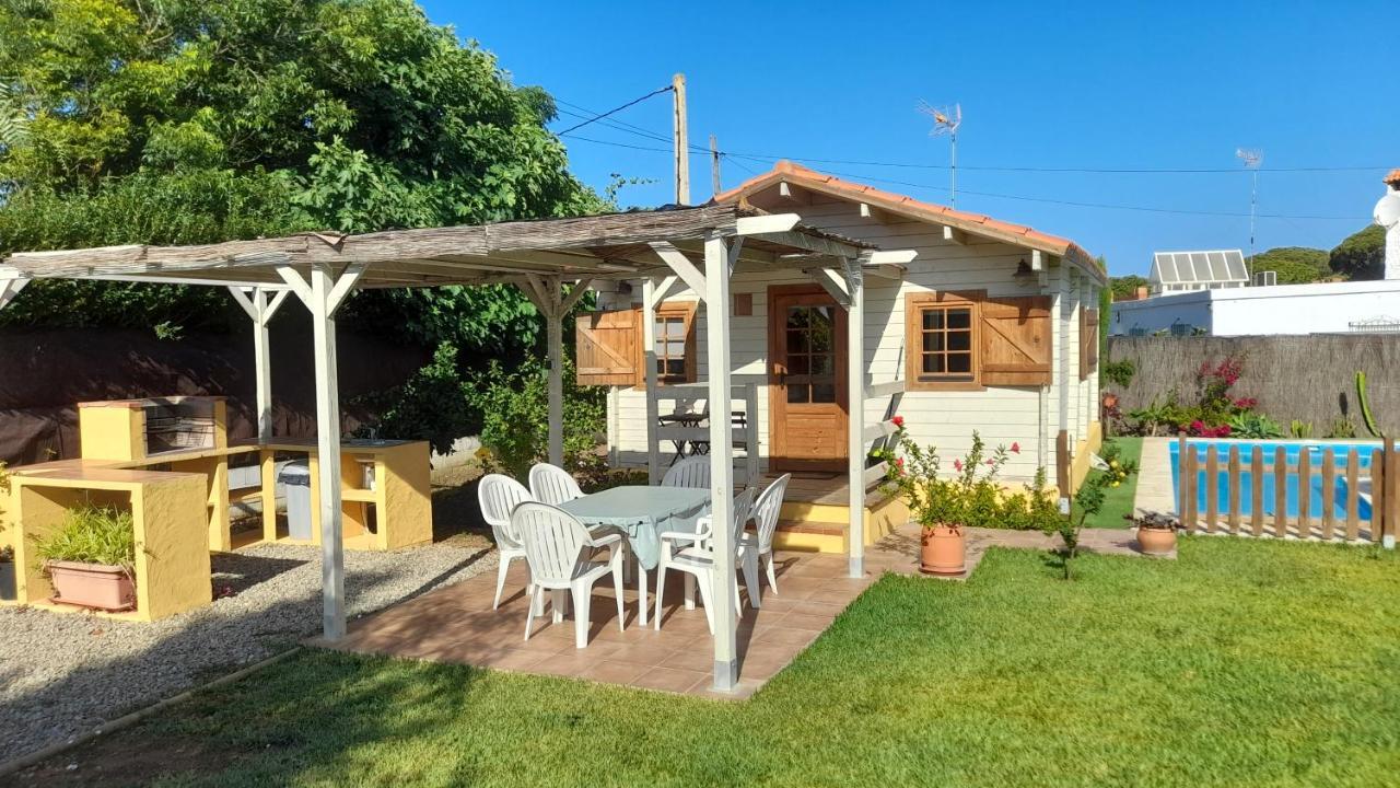 Cabana Blanca Roche Lucia Conil De La Frontera Esterno foto